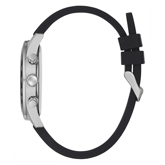 ساعة GUESS للرجال بمينا سوداء أنالوج