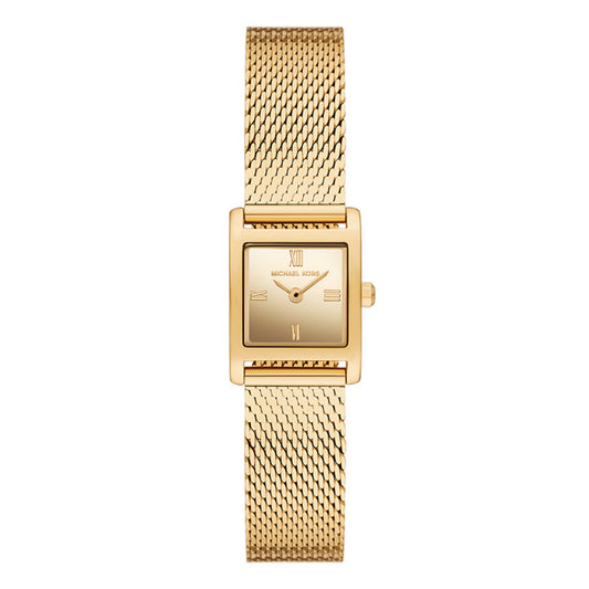 Michael Kors Micro square Full Gold Women Watch | MK4959