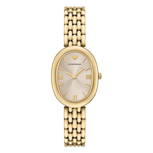 Emporio Armani Sinfonia Gold-Tone Oval Dial | AR11707