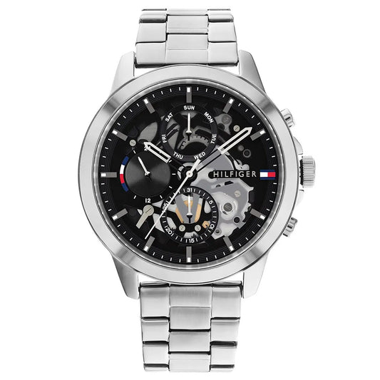 Tommy Hilfiger Silver stainless steel bracelet Men's watch | 1710477