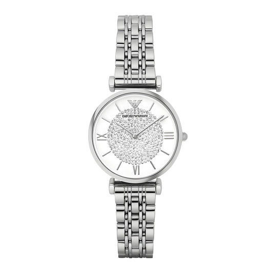 Emporio Armani Women Silver Watch Gianni | AR1925