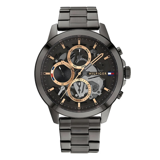 Gray Stainless-steel Tommy Hilfiger Men's watch | 1710479