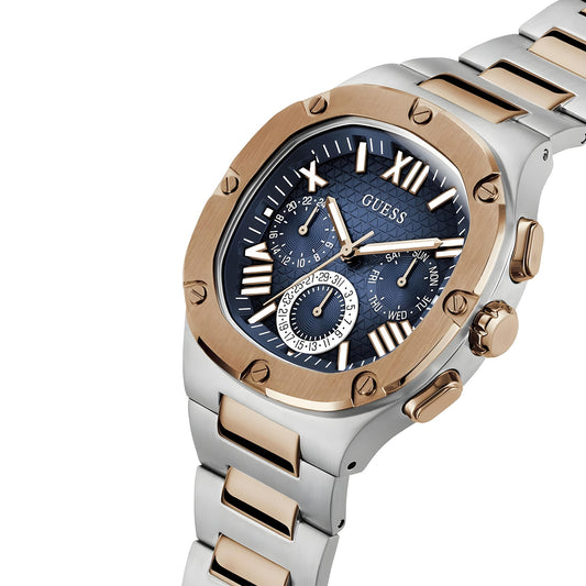 Guess stainless steel Men's Watch Blue Dial | GW0572G4