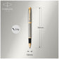 Ballpoint Pen & Rollerball Pen - Metal with Gold Trim | 2093217