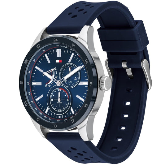 Tommy Hilfiger Blue Rubber Men's Watch | 1791635