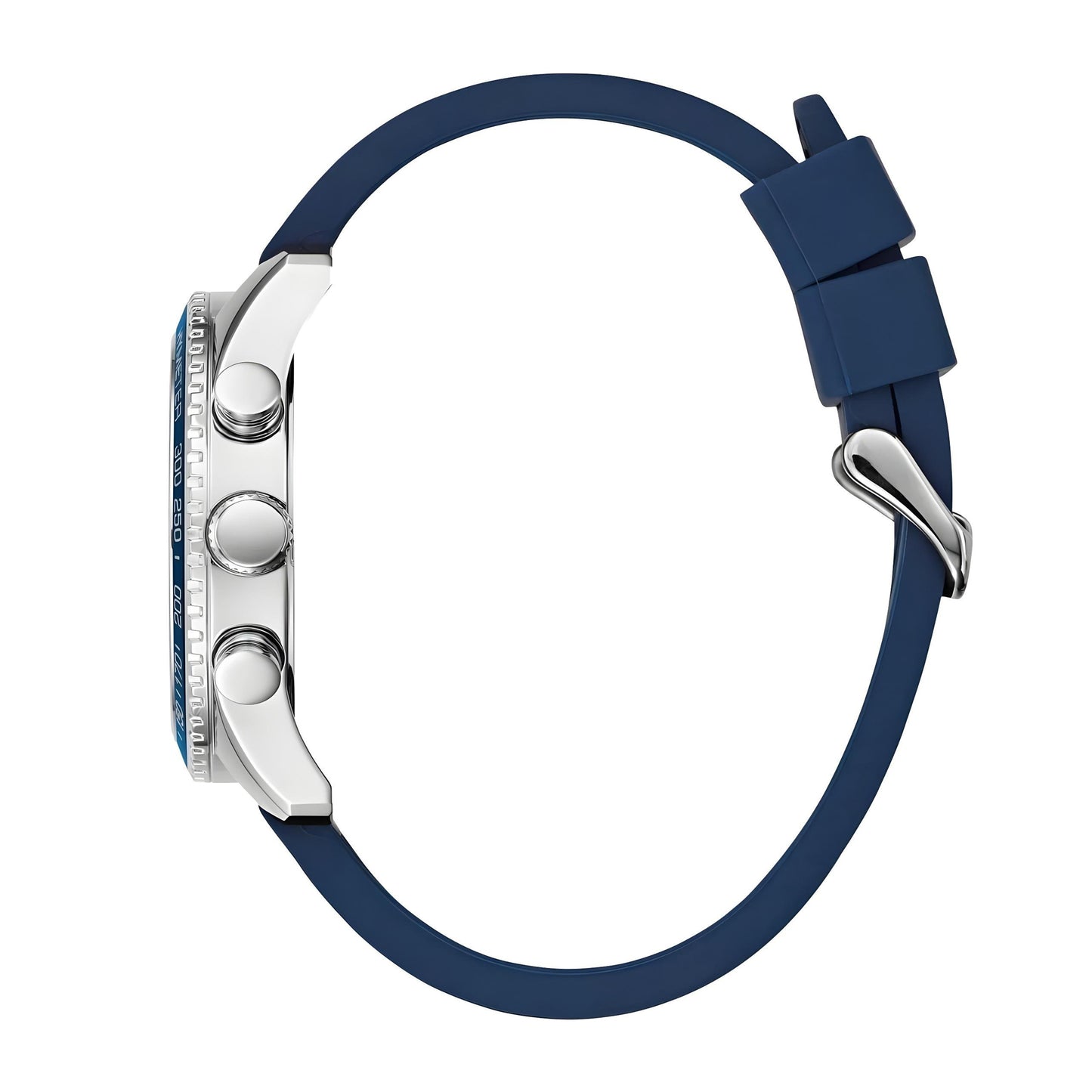 GUESS Men's Chronographs Watch with Silicone Strap | W0971G2