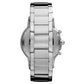 Men's Watch with Black Dial and Silver Strap Renato | AR2460