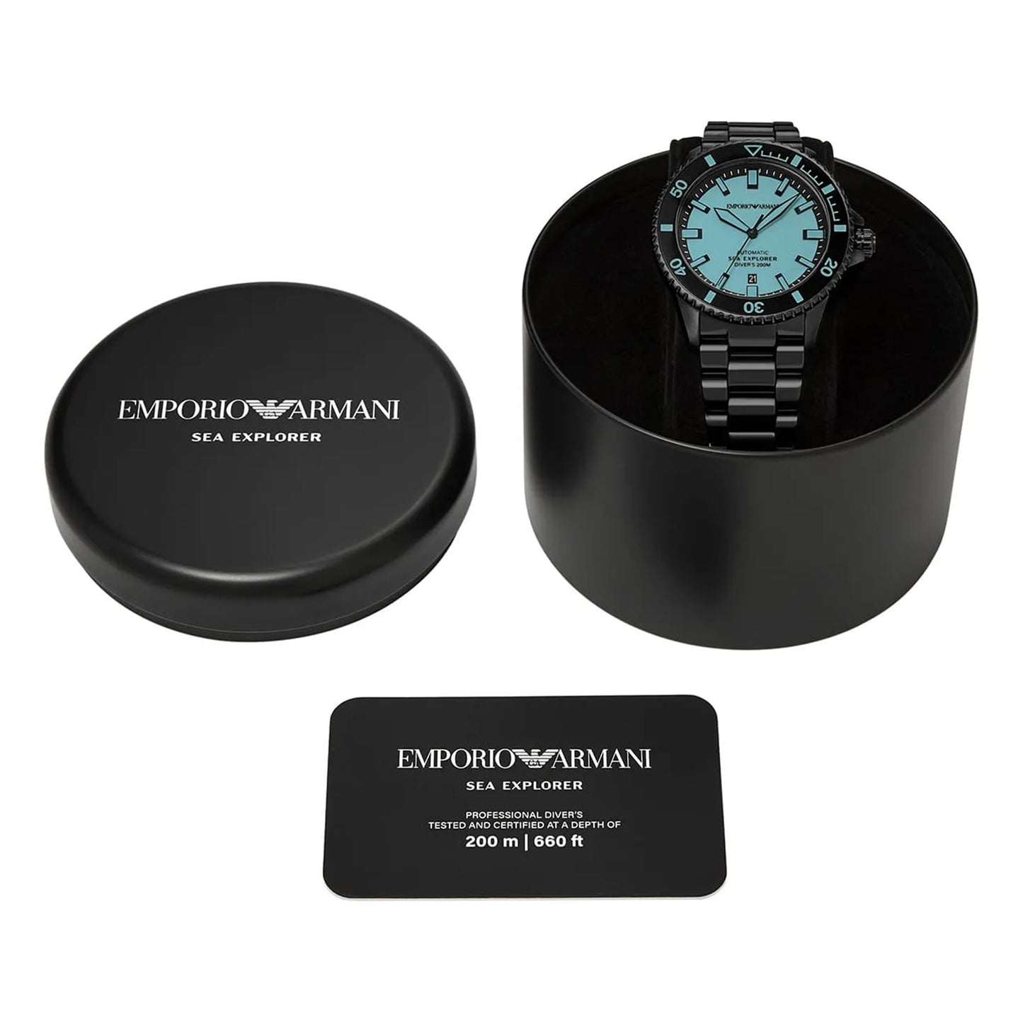 Emporio Armani Sea Diving Explorer Automatic Watch | AR60084