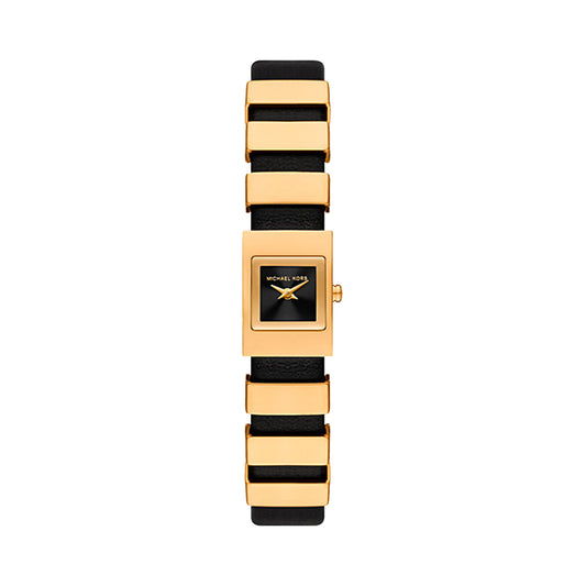 Michael Kors Mini Gold-Tone Leather Women Watch | MK4887