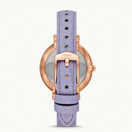 ساعة فوسيل جاكلين للنساء باللون الأرجواني | ES4814