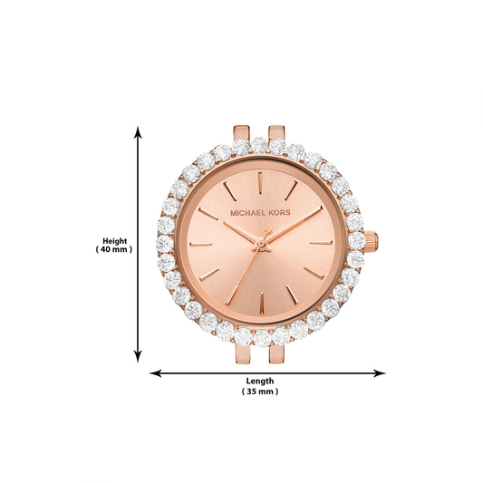 Michael Kors Stone Embellished Bezel Women Watch | MK4514