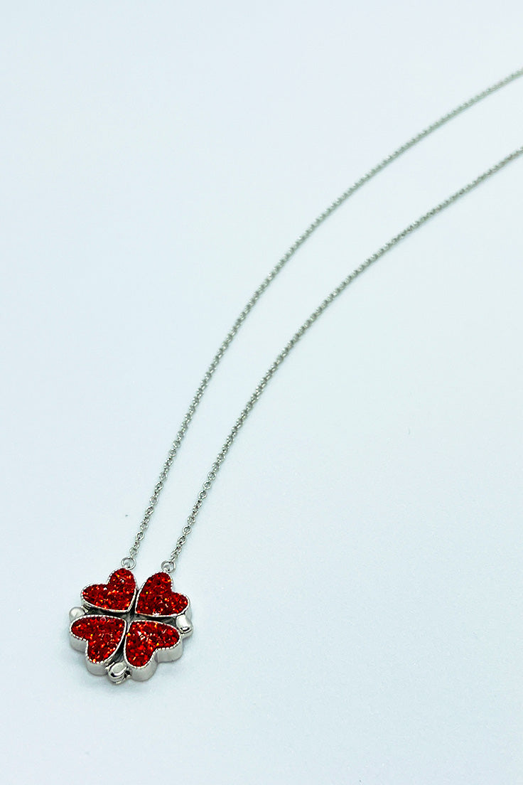 Dynamic 4 hearts necklace