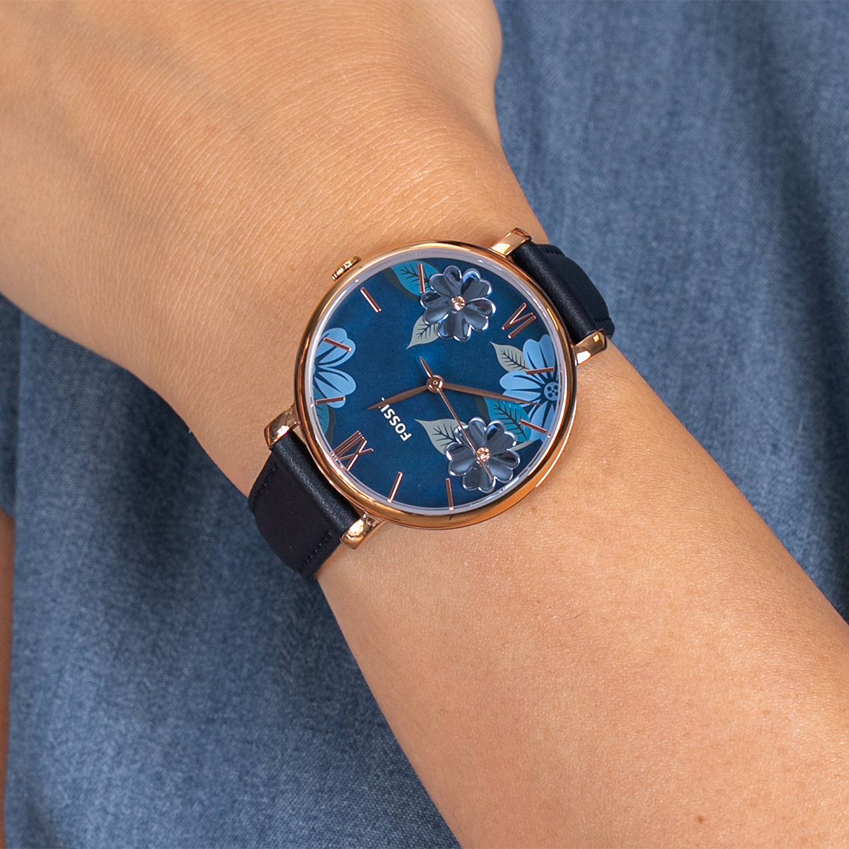 ساعة فوسيل جاكلين النسائية كوارتز ES4673