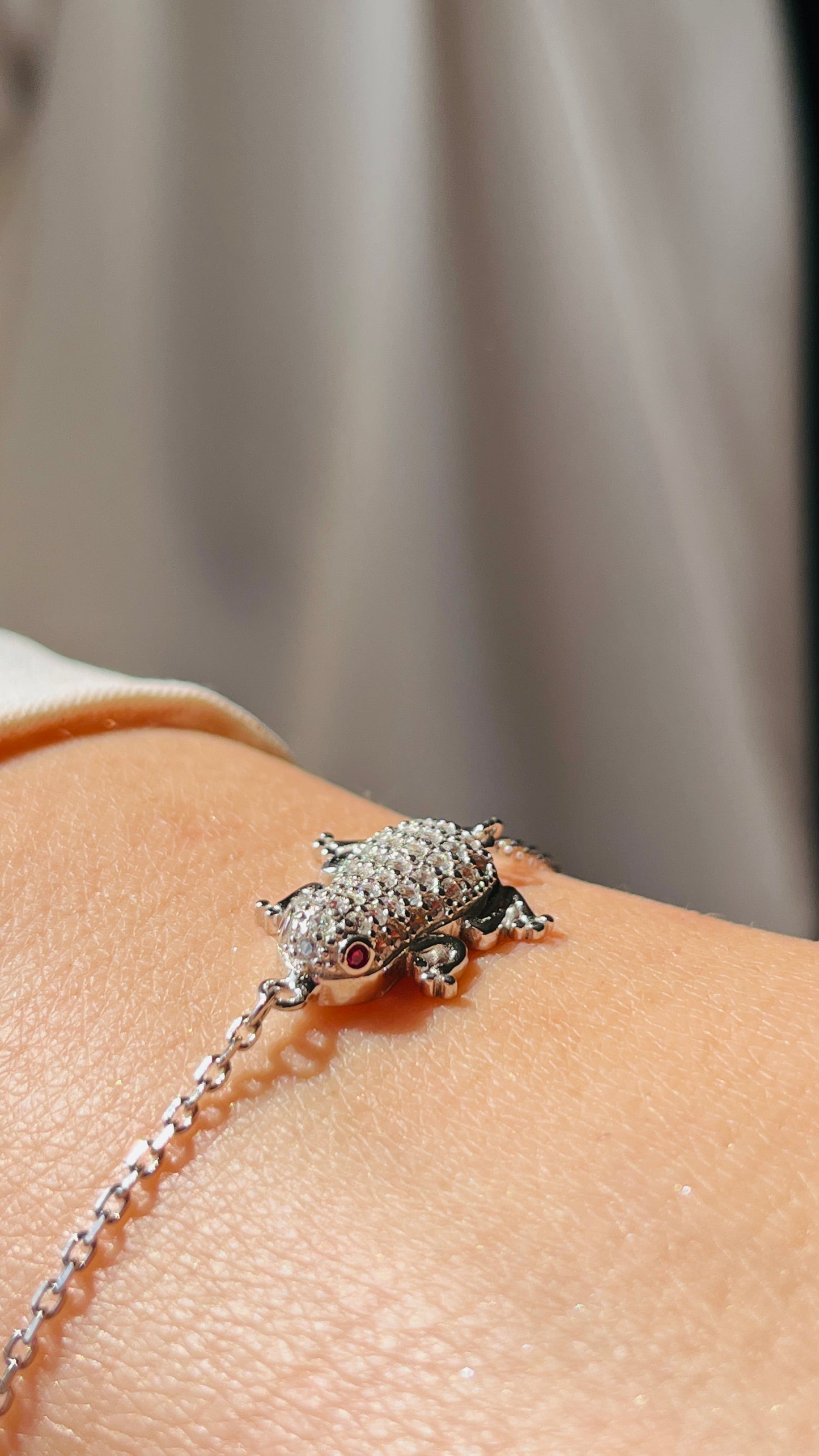 سوار الضفدع الفضي