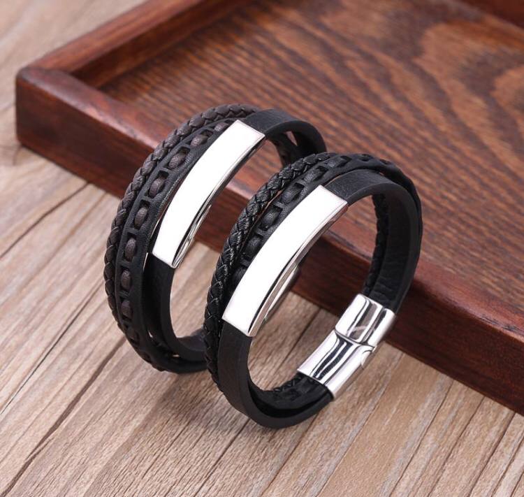 سوار مضفر متعدد الطبقات وبسيط