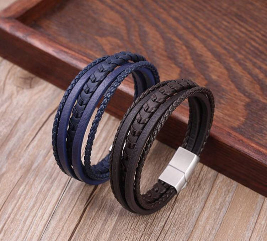 سوار رجالي متعدد الألوان والأشكال