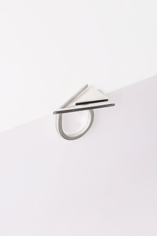 خاتم ازتيك فضة ايطالي