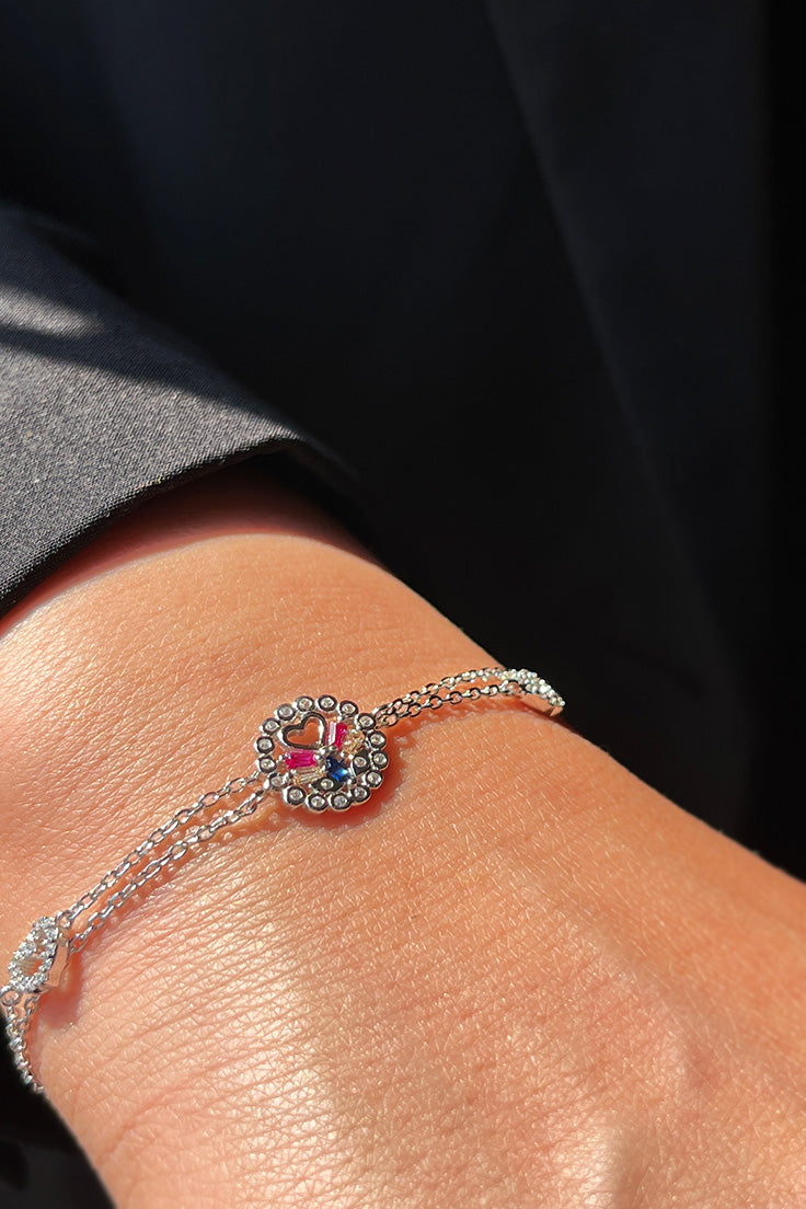 Ramadan colors in lovely heart