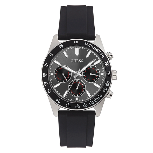 GUESS watch Analog Black Dial men's Watch