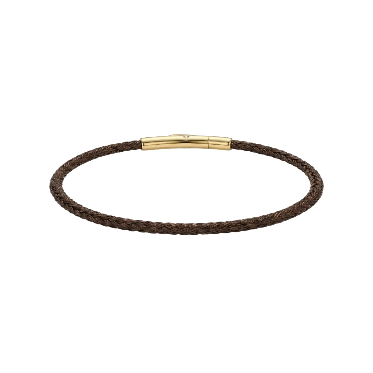 سوار هوغو بوس للرجال من الجلد الأزرق