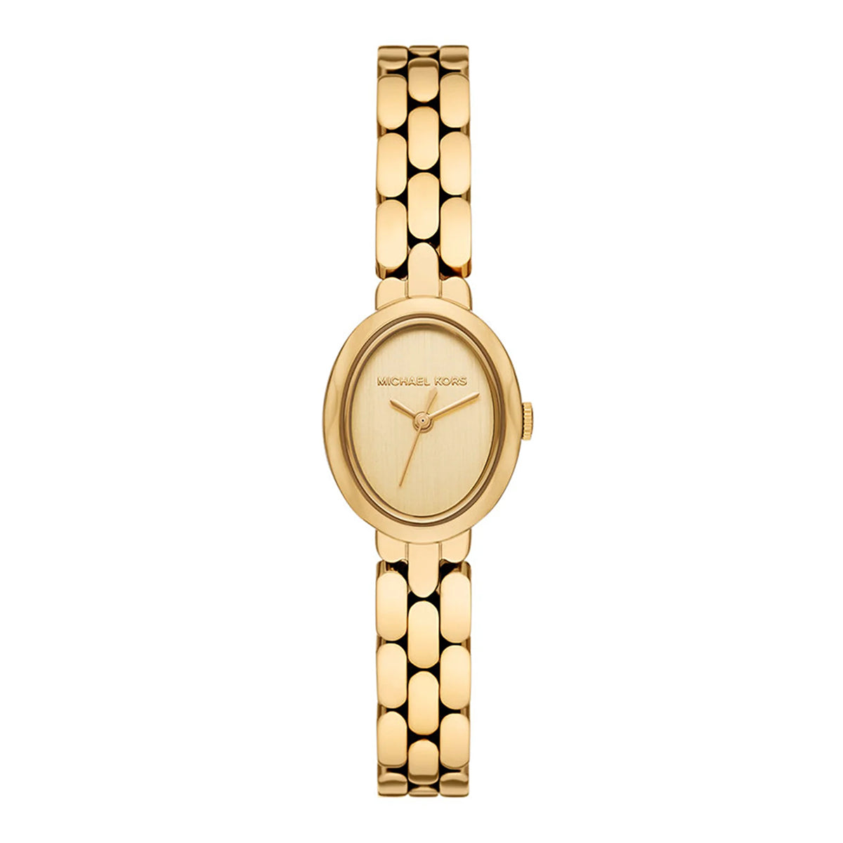 Michael Kors Women's Petite Maude Gold-Tone Oval Watch | MK4955