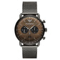 Gray stainless steel with Brown dial Men's Watch | AR11141