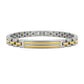 Men's Premium Two-Tone Stainless Steel Bracelet | Gold & Silver