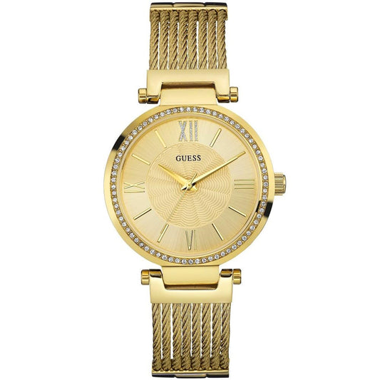 Golden Guess Watch For Women W0638L2