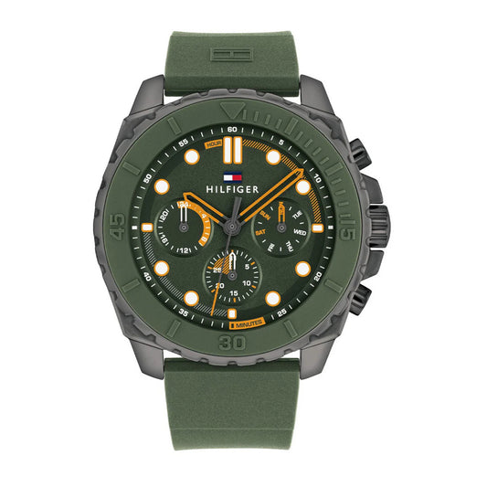 Tommy Hilfiger Morgan Men's Sport Watch Green Dial | TH1710688