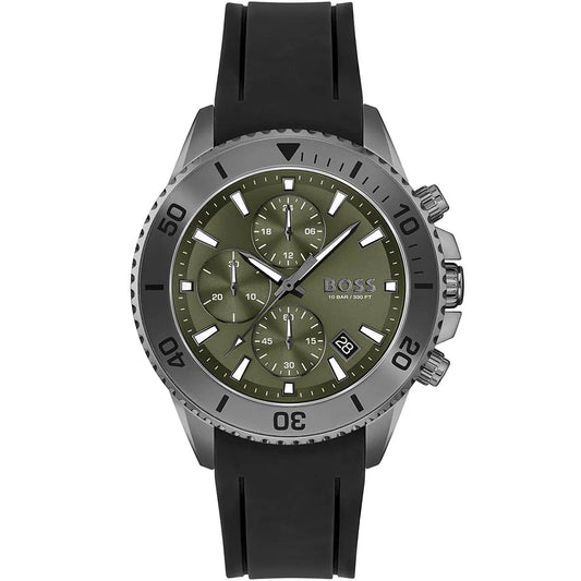 Hugo Boss Men's Watch chronographs watch with silicone strap | 1513967
