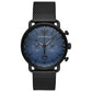 Black stainless steel Aviator Chronograph Men's Watch | AR11201