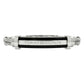 Tommy Hilfiger Silver & Black Cable Wire Bracelet | Adjustable Size