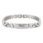 Lacoste Adjustable Silver Stainless Steel Men's Bracelet