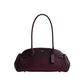 Authentic Coach Leather Shoulder Bag - Deep Burgundy