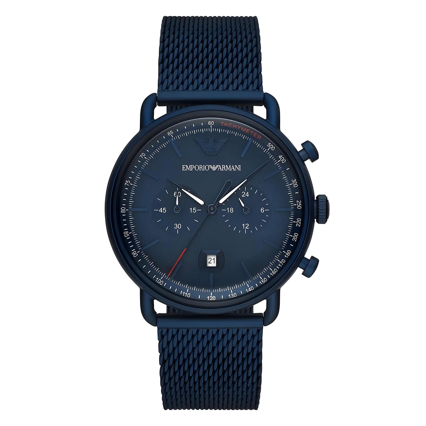 Blue stainless steel Aviator Chronograph Men's Watch | AR11289