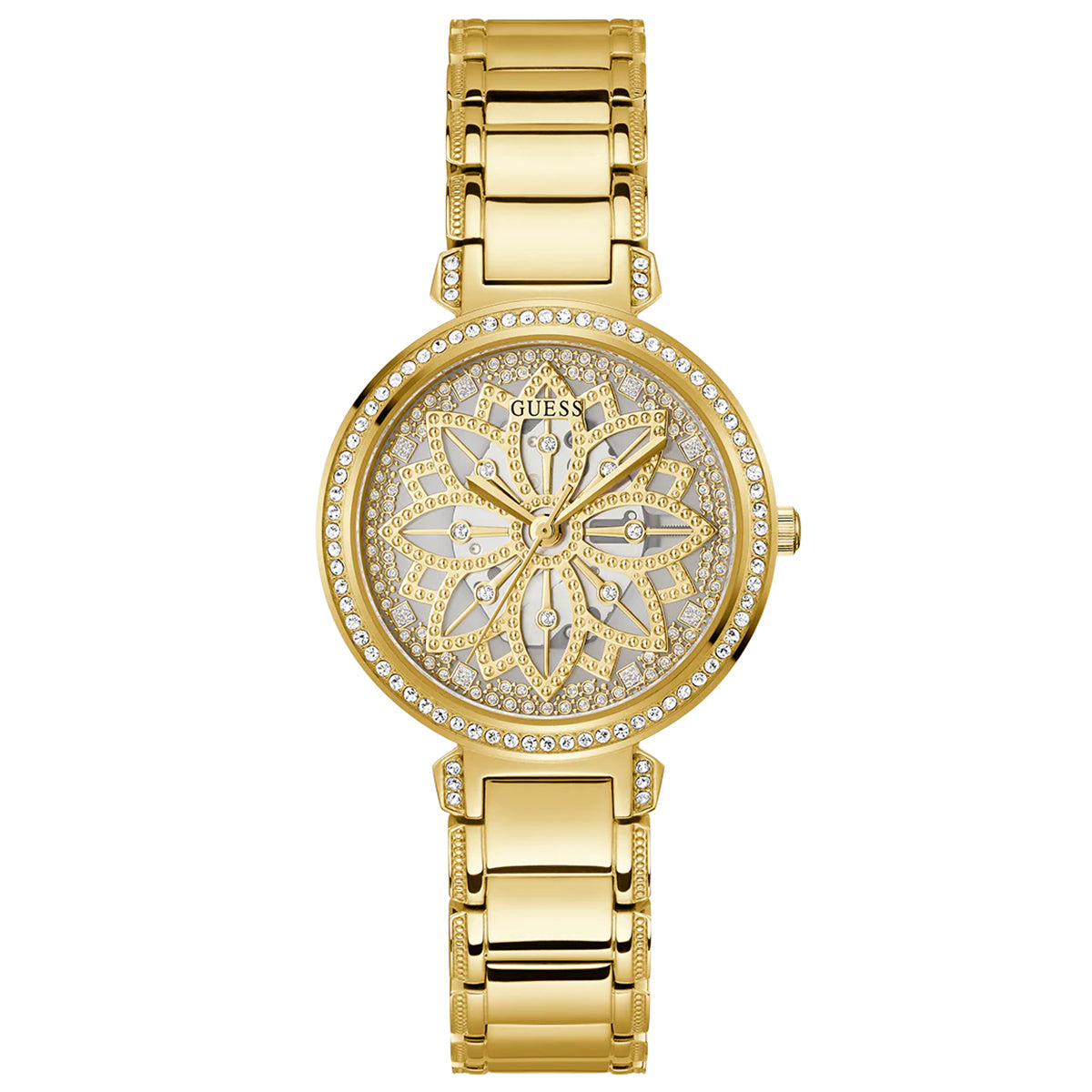 GUESS Ladies Full Gold Watch | Gw0528L2