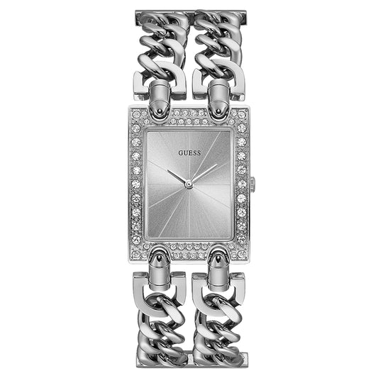 Guess Women Watch Mod Heavy Metal silver dial | W1121L1