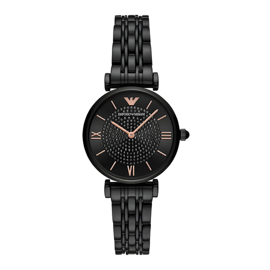 Emporio Armani Women Full Black Watch | AR11245