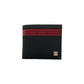 Tommy Black Men's Textured Leather Bifold Wallet