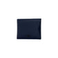 Men's Lacoste Foldable Blue Calfskin Wallet With Card Slots