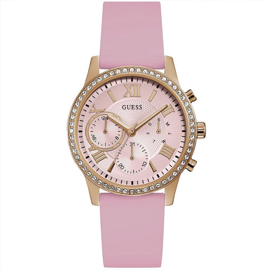 Original Guess women watch Solar W1135L2 - Pink dial