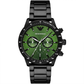 Men's watch Chronograph Black Stainless Steel Watch