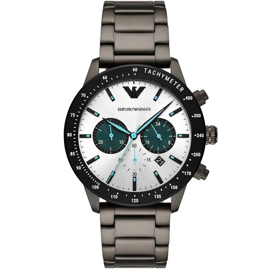 Men's Watch with Multicolored Dial and Grey Strap Mario | AR11471