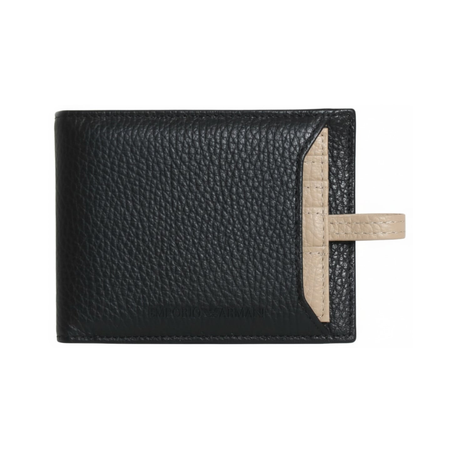 Emporio Armani Leather Men’s  Wallet Two-Tone with Card Holder