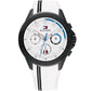 Tommy Hilfiger men's watch with white rubber strap | 1791862