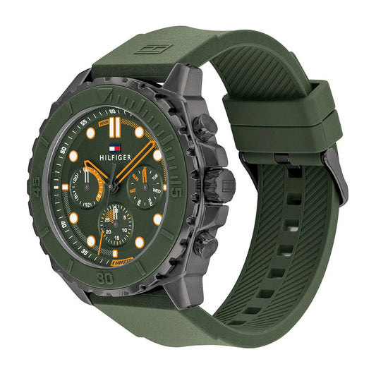 Tommy Hilfiger Morgan Men's Sport Watch Green Dial | TH1710688