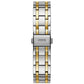 Women watch two-tone stainless steel bracelet