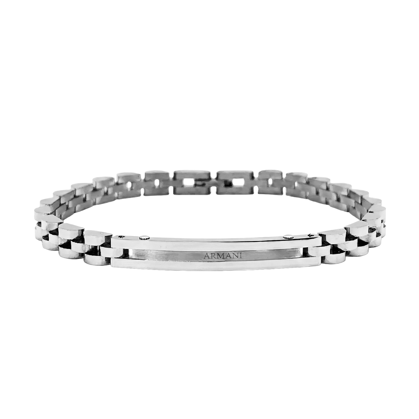 The Structural Link Bracelet | Armani Essentials Steel