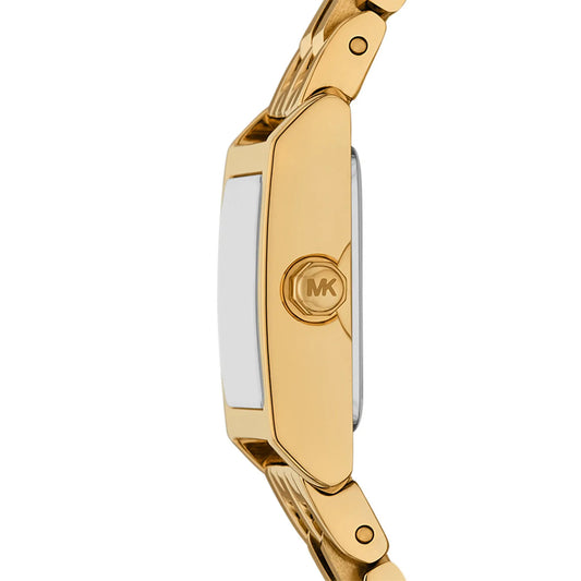 Michael Kors Micro square silhouette Gold Women Watch | MK4931