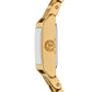 Michael Kors Micro square silhouette Gold Women Watch | MK4931